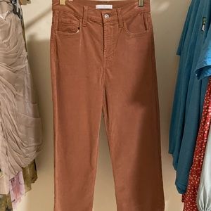 7 For All Mankind burnt orange/brown corduroy pants